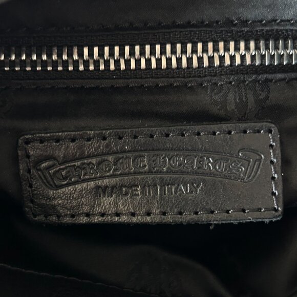 Chrome Hearts Black Dagger Leather Viv Bag - Picture 4 of 4